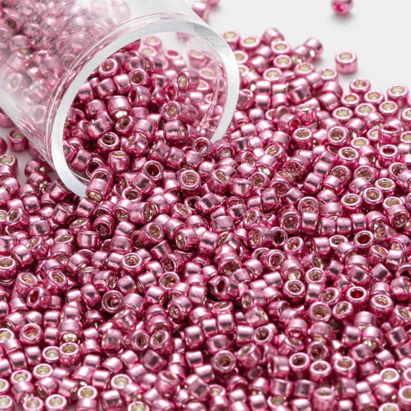 1200pcs 2mm Metallic Bronze Golden Glass Seed Beads for Needlework DIY Jewellery Making