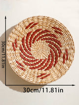 Seagrass Wall Basket Boho Home Decoration Handmade Natural Wall Art