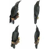 Quoth the Raven Resin Statue Halloween Decor