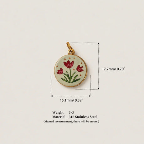 Woodland Cottage Pendant Charms for DIY Jewellery Making