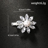 Starlette Flower Hair Clips Bridal Wedding Hair Jewellery