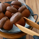 Mushroom Shape Cake Pan 6-Cavity Non-stick Heavy Carbon Steel Cookies Jelly Molds Chocolate Madeleine Pastry Molds Baking Supplies