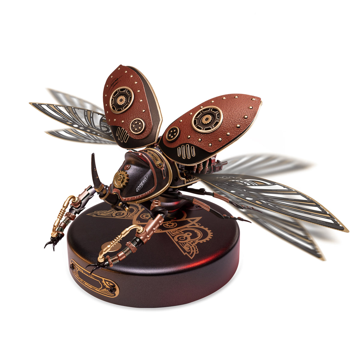 Biopunk Rhino Beetle DIY 3D Wooden Model Kit