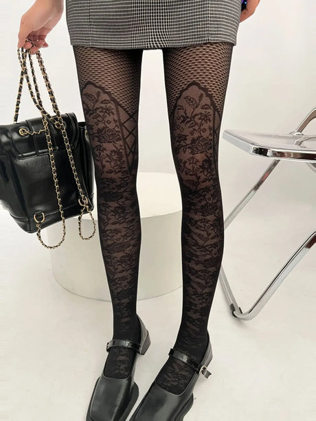Night Rose Stockings