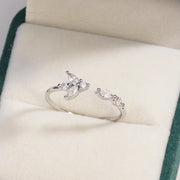 Sweet and Dainty Colourful Zircon Rings Gift Idea
