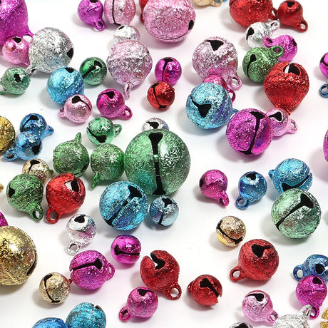Iron Jingle Bells For DIY Christmas Tree Ornament Jewellery Making Accessories20-50pcs 6 8 10 12 14 mm