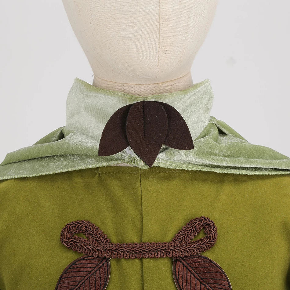 Frog Prince Naveen Boy Costume Tiana Cosplay