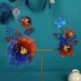 Silk Peony Hair Clip 1/2pcs Flower Hairpins Handmade Bridal Hair Accessories