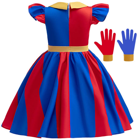 Amazing Circus Clown Pomni Ragatha Children's Halloween Cosplay Costumes