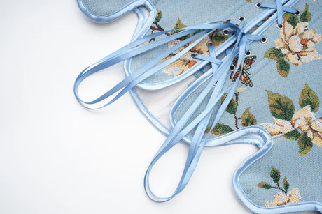 Maiden Fiora's Vintage Floral Overbust Corsets