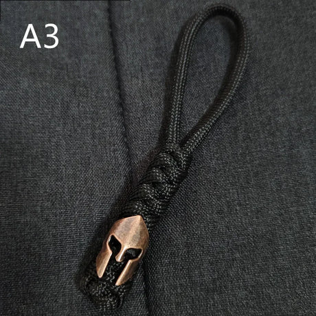 Warriror Helmets Paracord Beads Lanyard Dreadlock Beard Bead