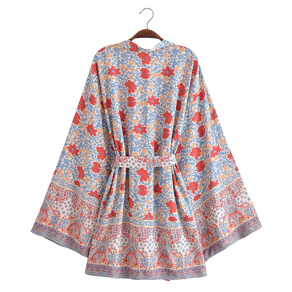 Boho Cover Ups Short Kimono