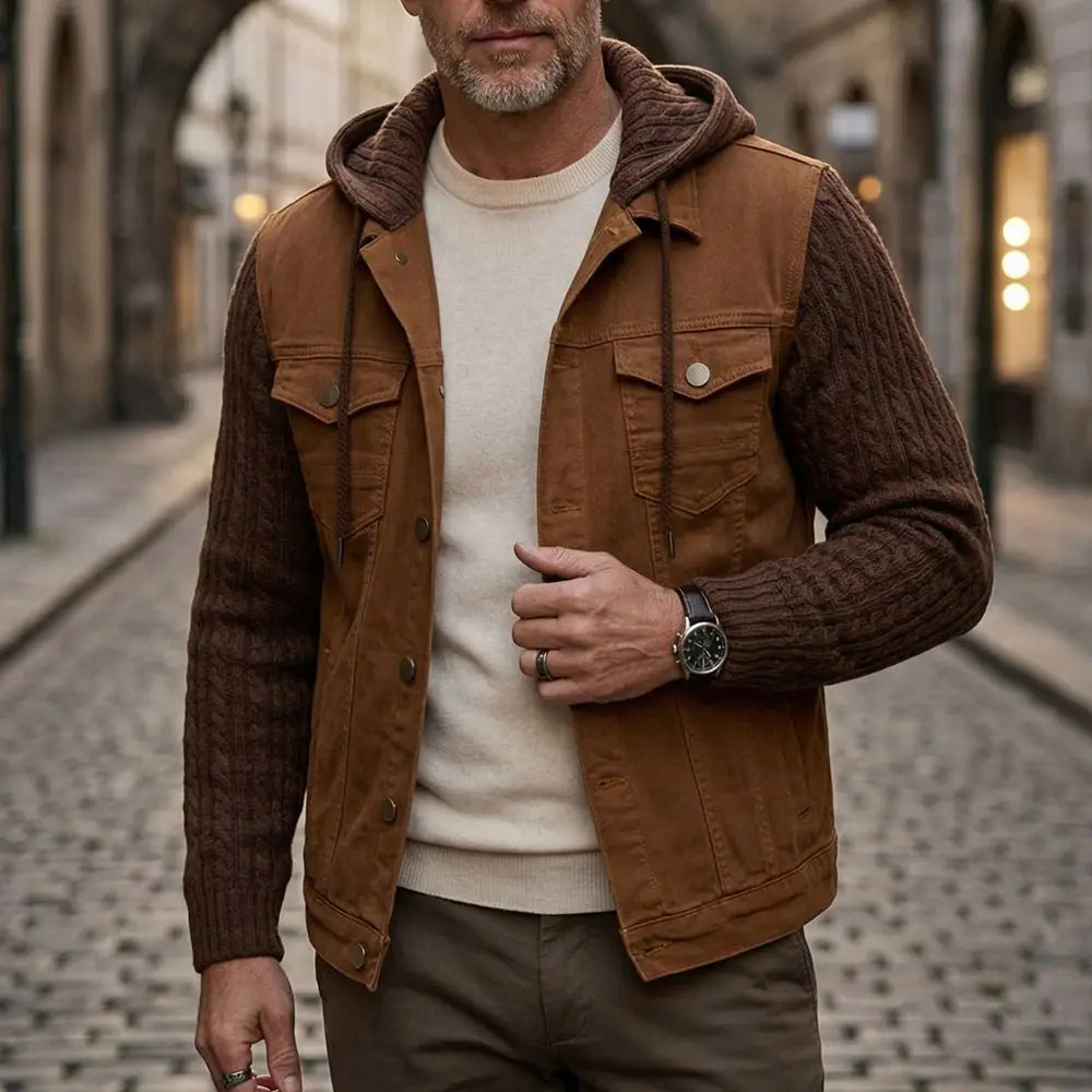 Woodsman Hooded Lightweight Jacket Cardigan