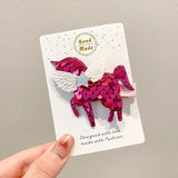 Unicorn Barrettes Hairpins Children Girls Kids Hair Clips
