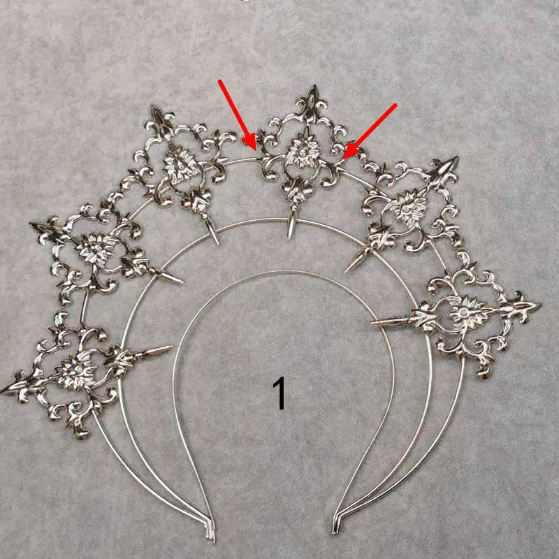 Build Your Own Halo Crown DIY Kits Virgin Mary's Baroque Halo Crowns Headpieces