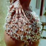 Crystal Body Chain Dress Maternity Photoshoot Body Jewellery