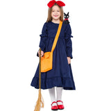 Japanese Anime Kiki's Delivery Service Costume Halloween Fairy Tale Cosplay Book Week Party Fancy Dress