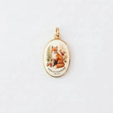 Woodlands Ceramic Pendant Charms DIY Jewellery Making