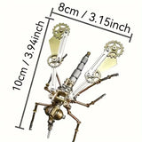 3D Insect Bee Brass Puzzle Steampunk Metal Model DIY Kit