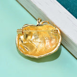 Enamel Pumpkin Brooch