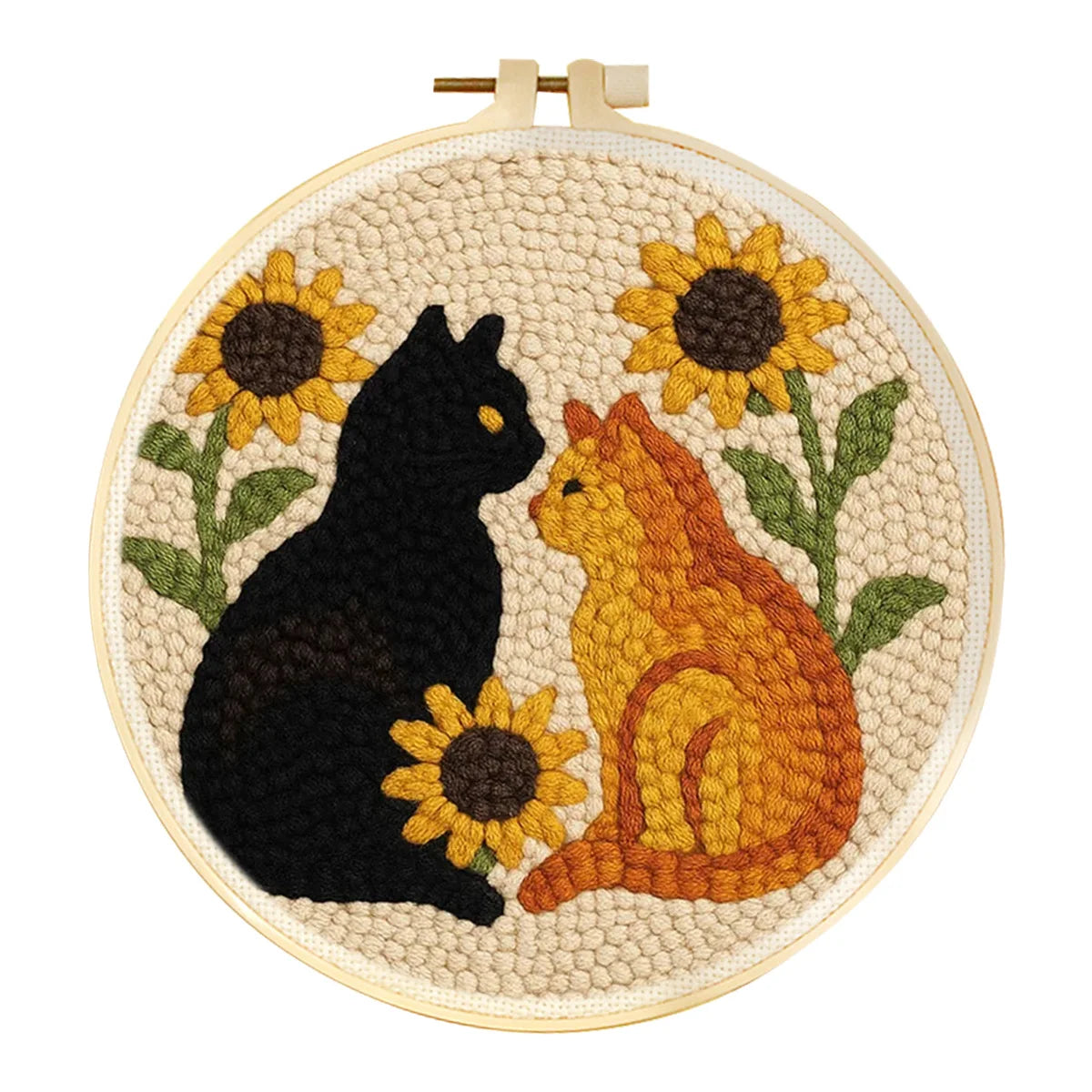 Animals DIY Punch Needle Embroidery Sets For Beginners DIY Craft Kits