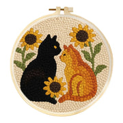 Animals DIY Punch Needle Embroidery Sets For Beginners DIY Craft Kits