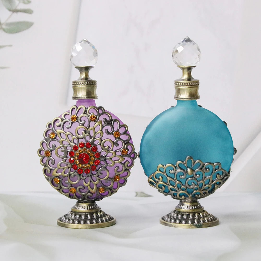 30ml Perfume Bottle Essentials Oil Glass Refillable Dropper Bottles
