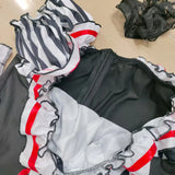 Clown Cosplay Costume Circus Performance Jumpsuit Halloween Party Carnival Jester Theater Stage Performance