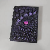 Dragon's Eye Embossed Resin Notebook A5 Journal