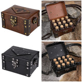 Medieval Alchemy Potion Bottles Boxes Renaissance PU Box Cosplay Props