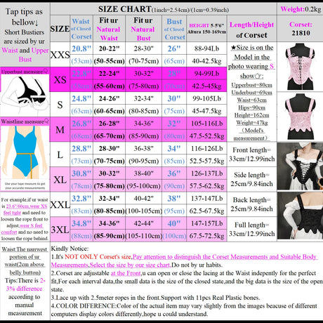Pirate Jacquotte's Buxom Binder Lace Up Corset