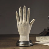 Hand of God Palmistry Statue Devil's Hand Demonic Figurine Halloween Decorations Dark Academia Home Decor