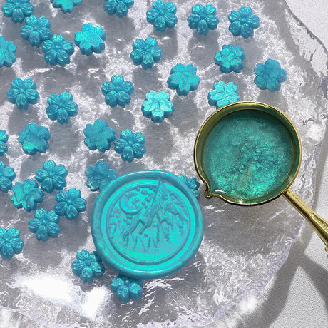 90pcs Glitter Wax Sealing Seal Stamp Beads