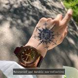 Compass Temporary Tattoos