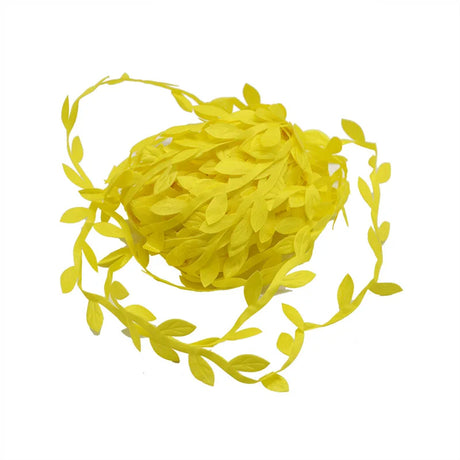 10 Meter Silk Leaf-Shaped Handmake Artificial Vine Leaves DIY Wreath Gift Scrapbooking Craft