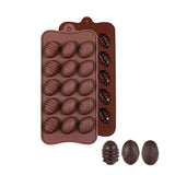 Chocolate Truffle DIY Easter Egg Silicone Mould Nonstick Cake Decorating Baking Candy Making