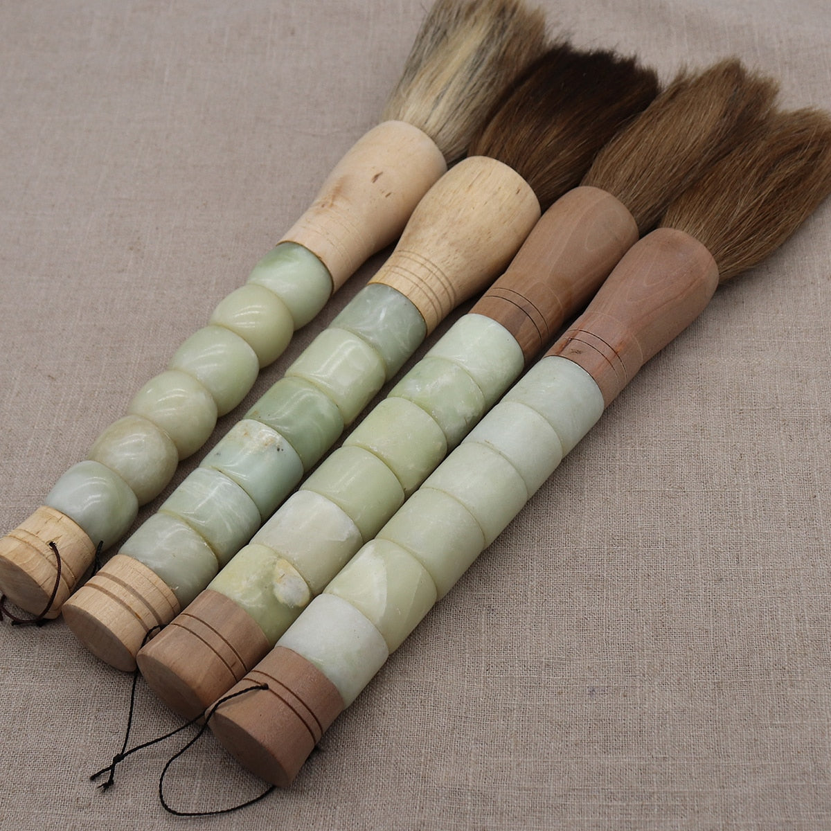Decorative Stone Calligraphy Artist's Brush