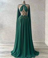 Persephone Goddess Gown Chiffon Custom Made Evening Dresses