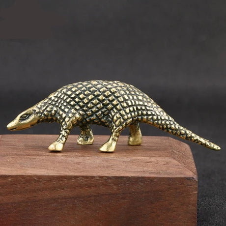 Copper Dinosaurs Figurines Tea Pets