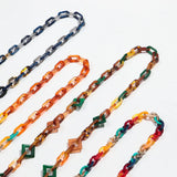 Resin Acrylic Glasses Chain Funky Sunglasses Accessories