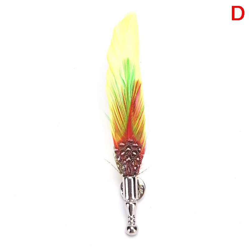 Feather Lapel Pins