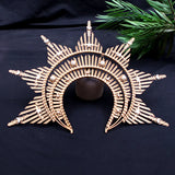 Golden City Goddess Halo Crown Headband