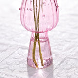 Mushroom Glass Vase Plant Hydroponic Terrarium Vase
