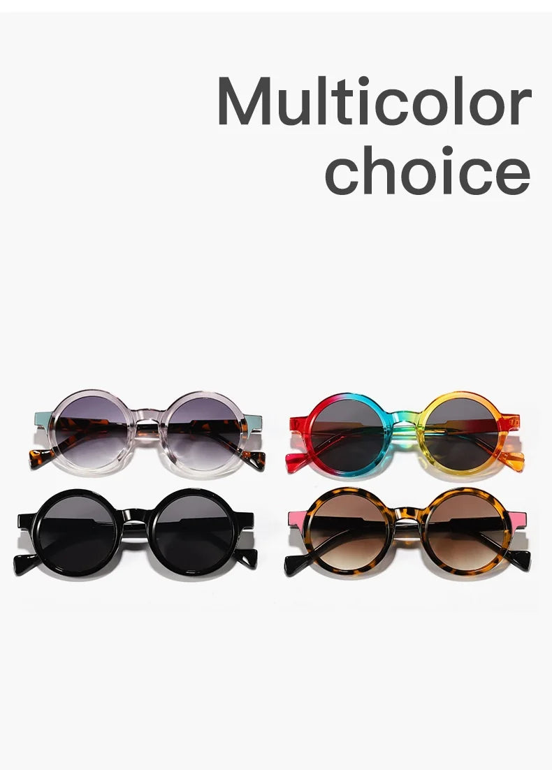 Rainbow Round Sunglasses UV400