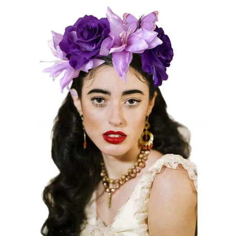 Butterfly Rose Floral Fascinators