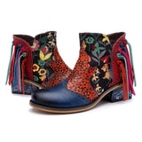 Tabby's Genuine Leather Ankle Boots