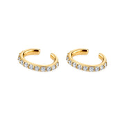 Colourful Zircon Gold Stud Earrings Mix'n'Match