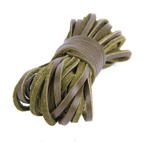 5 Meters Flat Genuine Leather Cord Strip Leather Coloured Ribbon Leather Jewellery Making