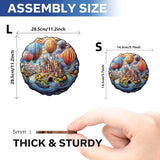 Dream Castle Unique Shape Wooden Jigsaw Puzzles
