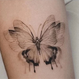 4pc/Lot  Butterfly Effect Wings Temporary Tattoo